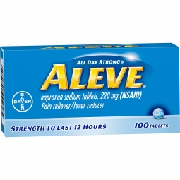 Aleve Naproxen Sodium 100 Tablets